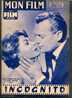 MON FILM, N° 642 (1958) : "INCOGNITO" Eddy Constantine, Dario Moreno, Gaby André, Richard Burton, Joan Collins - Kino