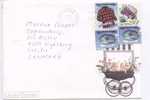 New Zealand Cover Sent To Denmark 14-8-1994 - Lettres & Documents