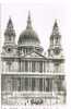 LONDRES,  Catedral, St Paul , Post Card, Postkarte, - St. Paul's Cathedral