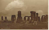 STONEHEGE, Piedras Megaliticas, ( Inglaterra),postal, Post Card, Postkarte - Dolmen & Menhirs