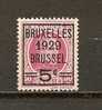 -Belgie GESTEMPELD  OPC.  NR°   273   Catw.   0.15   Euro - Typo Precancels 1922-31 (Houyoux)