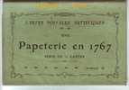 Métiers - Usines - Papeteries - RF16823 - Papeterie En 1767 - Série Complète De 12 Cartes - Bon état - Industry