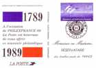 France-52- Entier Postal Oblitéré De 1989 - Oblitération Philexfrance - Enteros Administrativos
