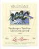 Etiquette De Vin Gewurztraminer - Cuvée 2000 - Vendanges Tardives - JL. Baur à Eguisheim (68) - Anno 2000