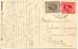 Yougoslavie 1927 " Carte Postale, Voyage En Suisse " - Storia Postale