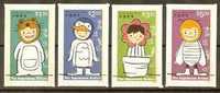 2001 HONG KONG CHILDREN-THE INGENUOUS ARTIST 4V - Unused Stamps