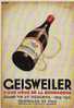 GEISWEILER - L'ame Même De La Bourgogne Par Marton, 1929 - ALCOOL, VIN - CPM TBon Etat (voir Scan) - Advertising