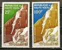 Haute-Volta - 1964 - Sauvegarde Des Monuments De Nubie - UNESCO - Neufs - Egyptologie