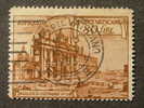 VATICANO Espressi-1949- "Basiliche" £. 80 Dent. 13 1/4x14US° (descrizione) - Espresso