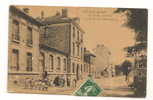 Aulnay-sous-bois (93) : Avenue De La République, La Mairie Et Les écoles Environ 1910 (animée). - Aulnay Sous Bois