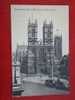 London Londen Londres Westminster Abbey And Victoria Tower 1925 British Empire Exhibition - Westminster Abbey