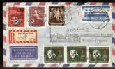 Germany (DDR) 1957 "Karl-Marx-Stadt To Virgin Islands" Retour / Return - Lettres & Documents