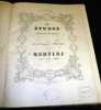 MUSIQUE PARTITION - ETUDES CARACTERISTIQUES.. L´ECOLE ROYALE DE MUSIQUE PAR LOUIS HENRI BERTINI- LE RUDIMENT DU PIANISTE - Musique