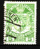 LIECHTENSTEIN.N°5.ARMOIRIES.   Oblitéré - Used Stamps