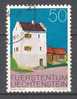 Liechtenstein 1978 Mi. 698  50 (Rp) Bauten Wohnturm Balzers-Mäls - Usati