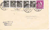 Carta, RHEINSBERG 1955,(Alemania) DDR, Cover, Lettre, Letter - Brieven En Documenten