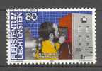 Liechtenstein 1984 Mi. 857  80 (Rp) Mensch Und Arbeit Industrie Forschung - Usados