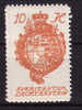 LIECHTENSTEIN.N°26.ARMOIRIES. *neuf Et Charnière Et Avec Papier Amincie - Unused Stamps