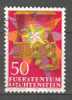 Liechtenstein 1985 Mi. 885  50 (Rp) Weihnachten Christmas Jul Noel Navidad Goldkiste - Gebraucht