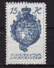 LIECHTENSTEIN.N°27.ARMOIR   IES.    *neuf Et Charnière Avec Papier Amincie Causse De Charnière Arraché - Unused Stamps