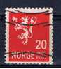 N+ Norwegen 1926 Mi 124 Löwen-Marke - Used Stamps