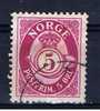 N Norwegen 1937 Mi 179 Posthorn-Marke - Used Stamps