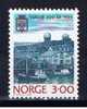 N Norwegen 1989 Mi 1015-16 Mnh Städte - Ungebraucht