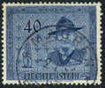 Liechtenstein #273 XF Used High Value Of Lord Baden-Powell Set From 1953 - Gebraucht