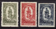 LIECHTENSTEIN.N°40/42.80e  ANNIVERSAIRE DU PRINCE JEAN II.   **neuf 41 *neuf Et Charnière 40,42 - Nuevos