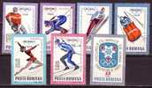 PGL D0363 - JEUX OLYMPIQUES 1968 ROMANIA Mi N°2620/26 ** - Winter 1968: Grenoble