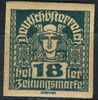 PIA - AUSTRIA - 1920-21 : Francobollo  Per Giornali  - (Yv 45) - Newspapers