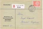 Carta, Certificada AEUGST 1960( Suiza), Cover, Lettre, Letter, - Brieven En Documenten