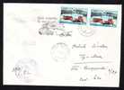 Day Manufactures Car,1982 Rare Temporar Obliteration On Cover Registred Romania. - LKW