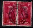 INDIA   Scott #  238  F-VF USED Pair - Usados