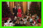 POLITICS - THE REAGANS CHRISTMAS TREE AT THE WHITE HOUSE AND CHILDRENS IN 1981 - - Events