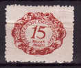 LIECHTENSTEIN.TAXE N°3. *neuf Et Charnière - Postage Due