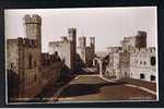 Real Photo Postcard Caernarvon Castle Wales  - Ref 512 - Caernarvonshire