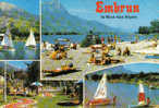 Carte Postale 05. Embrun  Golf Miniature Voile Trés Beau Plan - Embrun