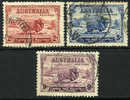 Australia #147-49 XF Used Merino Sheep Set From 1934 - Used Stamps