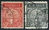 Australia #150-51 Used Anzac Set From 1935 - Gebruikt