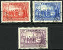 Australia #163-65 XF Used NSW 150th Anniv Set From 1937 - Usati