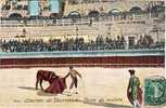 Courses De Taureaux - Passe De Muleta - Corrida - Arles    (9507) - Bull