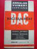 LIVRE / LIVRET -ANNALES VUIBERT CORRIGEES BAC-BACCALAUREAT-SCIENCES PHYSIQUES ET NATURELLES -1962-63 FASCICULE N°5 - 18+ Years Old