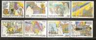 CITTA DEL VATICANO - 1986 Voyages - Trips Of SS JOHN PAUL II - Yvert # A75 / A82 - MINT (NH) - Airmail