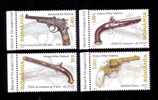Romania 2008 Guns,Fire Weapons,Army Museum,6269-72,MNH - Unused Stamps