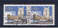 P+ Portugal 1972 Mi 1157 X III Belem (Paar) - Usati