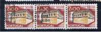 P+ Portugal 1974 Mi 1242 Y III Braganca (Dreierstreifen) - Usati