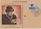 CARTE-MAXIMUM FRANCE  N° Yvert 743 (Journée Du Timbre 45) Obl Sp Ill 1er Jour Niort - 1940-1949