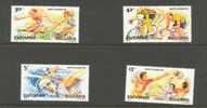 Bulgaria 1990 Olympics Games Barselona 1992 4 Stamps MNH - Nuovi