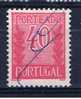 P+ Portugal 1940 Mi 63-66 Portomarken - Gebruikt